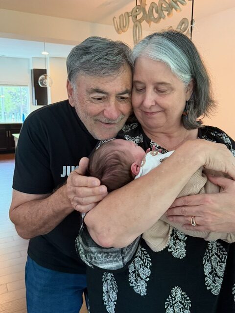 Jan and her granddaughter